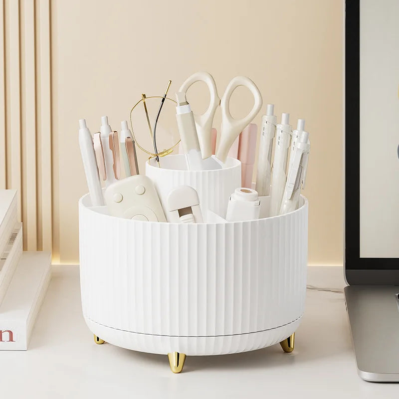 DewMuse 360° Rotating Makeup Organizer